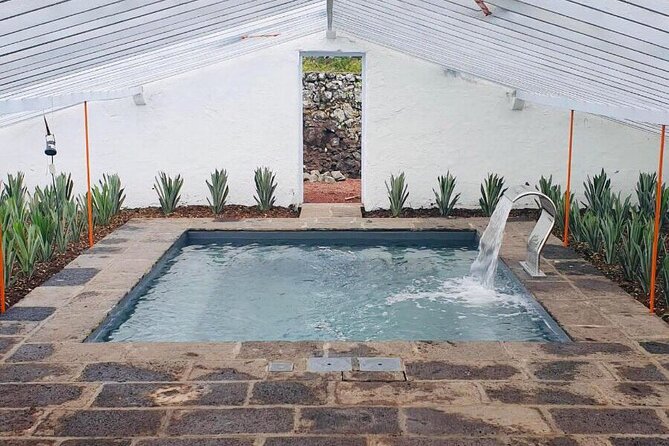 Hot Water Pool Bath Inside Pineapple Plantation & Dinner - Inclusions