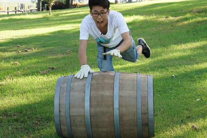 Hunter Valley Wine Barrel Rolling