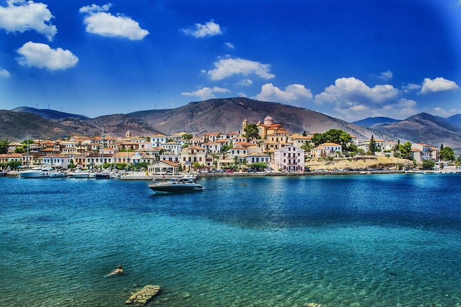 Hydra-Poros-Aegina Islands One Day Cruise With Live Music Dancing & Buffet Lunch