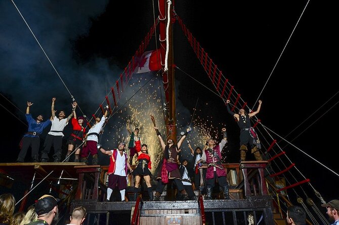 Incredible Nightly Pirate Show in the Bay of Puerto Vallarta