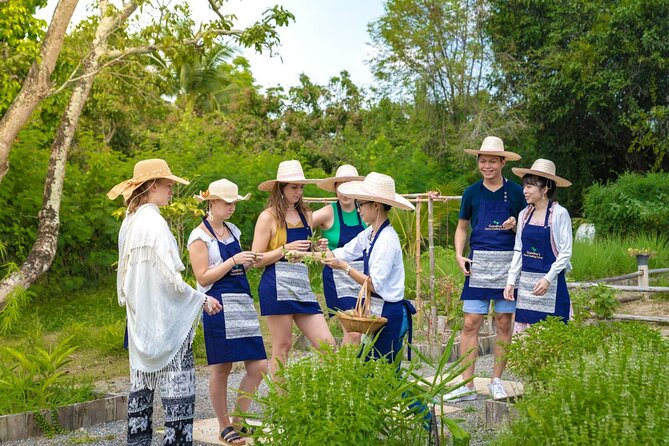 Indulge in Authentic Thai Flavors and Serene Organic Farm (Full Day Course)