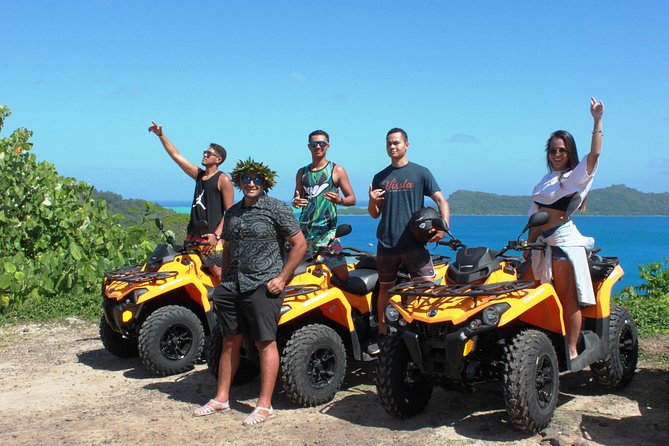 Island Tour & Getaway on the Bora Bora Mountains by Quad / ATV