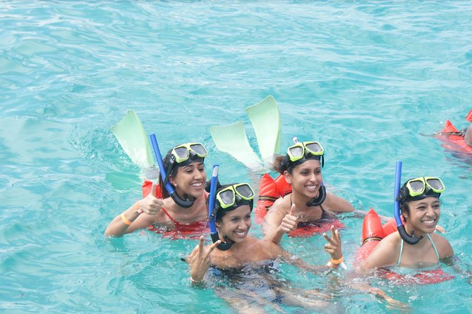 Jamaica Dunns River Falls Party Cruise With Snorkeling - Pricing and Booking