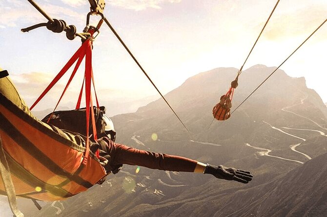 Jebel Jais Zipline Activity From Dubai
