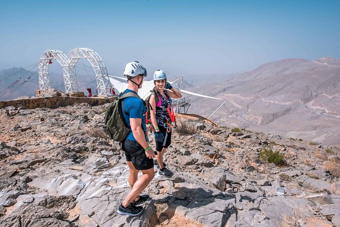 Jebel Jais Zipline Flight World's Longest Zipline Tour From Dubai