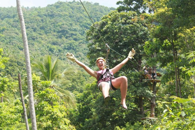 Ko Samui : Sky Fox Cable Ride in the Jungle