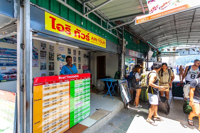 Koh Phi Phi to Ao Nang by Koh Yao Sun Smile Speed Boat