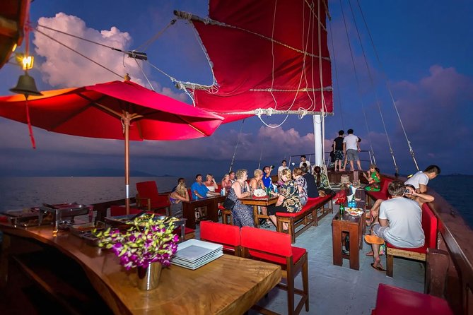 Koh Samui Romantic Sunset Cruise Tour By Red Baron Chinese Sailboat - Good To Know