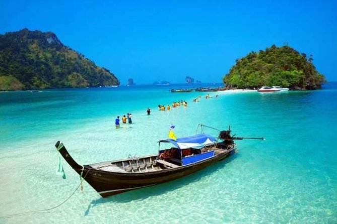 KRABI: 4 Island Snorkeling & Relax by Long Trail Boat With Lunch