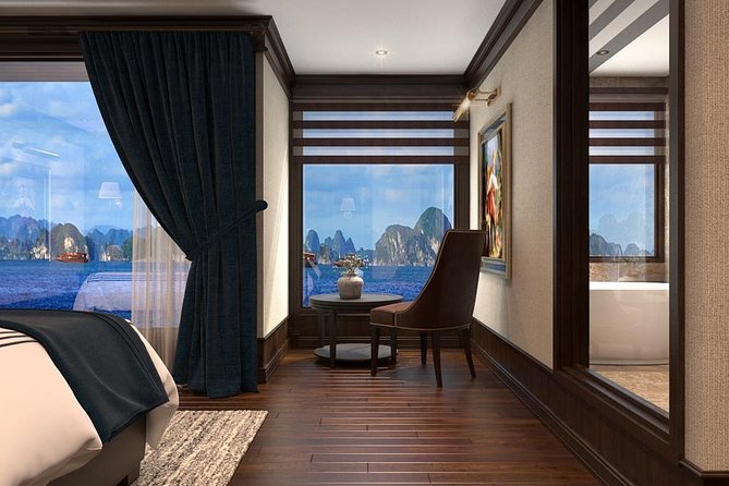 La Pinta Cruise 3 Days 2 Nights Discover Beautiful Caves Depart From Ha Noi - Good To Know