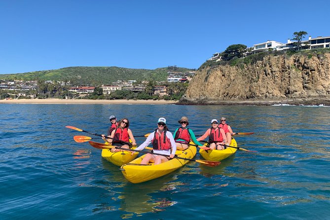 Laguna Beach Kayak Tour With Sea Lion Viewing