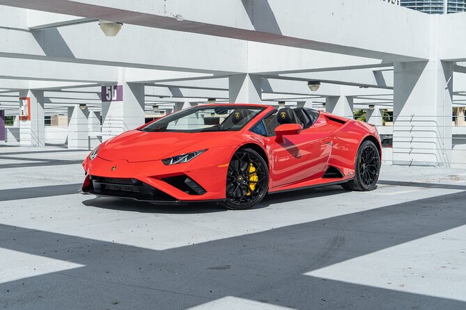 Lamborghini Huracan Spyder - Supercar Driving Experience Tour in Miami, FL