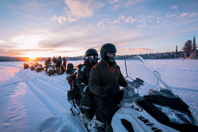 Lapland 2-Person Snowmobile Tour With Lunch From Kiruna