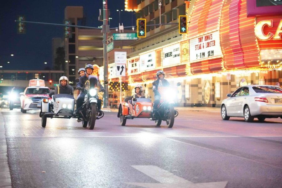Las Vegas: Glittering Nightlife Evening Sidecar Tour - Good To Know