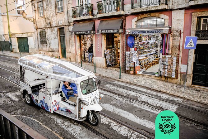 Lisbon Historic Center Private Tuk Tuk Tour 3h