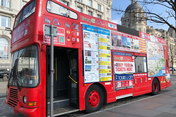 Liverpool Hop-On Hop-Off Sightseeing Bus Tour