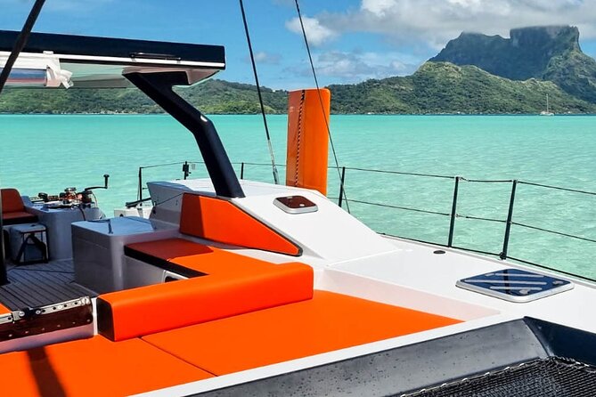 Luxury Half Day Catamaran Sailing Snorkeling & Floating Bar
