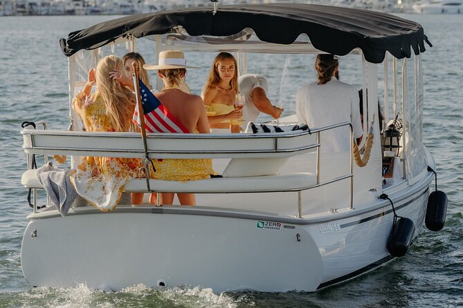Luxury Private E Boat Cruise With Wine and Charcuterie Board