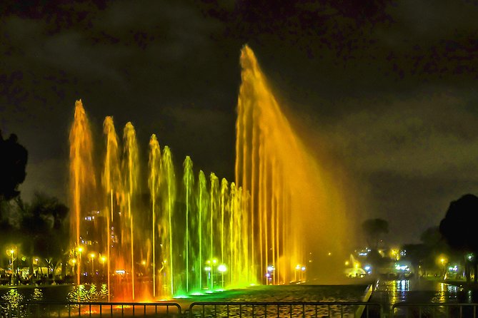Magic Fountains Park & Barranco by Night - Transport Included - Overview of Magic Fountains Park