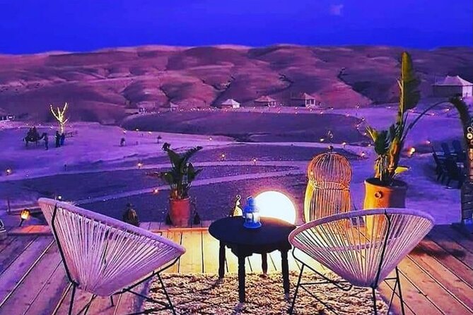 Magical Dinner in Marrakech Desert With Transportation - Good To Know