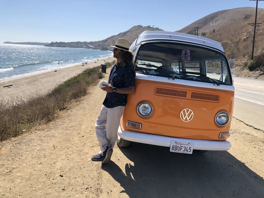 Malibu Beach Surf Tour in a Vintage VW Van