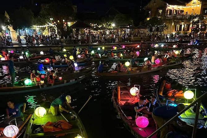 Marble Mountain & Hoi An City-Colourful Lanterns-Night Market