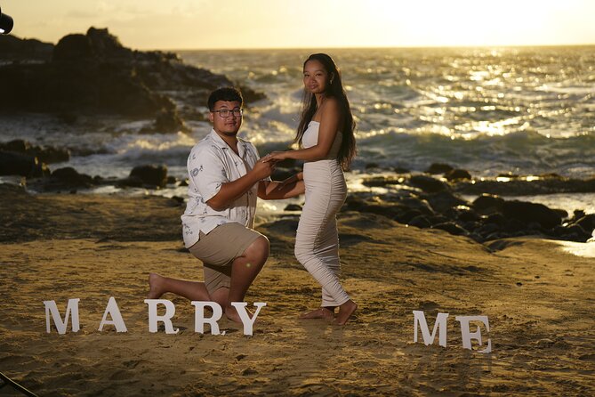 Marriage Proposal Photographer in Hawaii Paradise on Earth