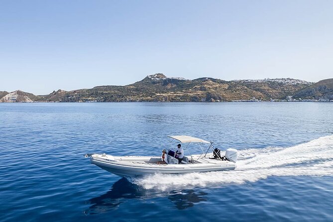 Marvel Boat Rental With Licensed Skipper  – Milos