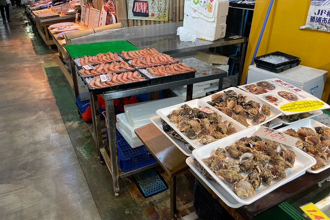 Maze Town Walking and Exploring Fish Market in Izumisano, Osaka