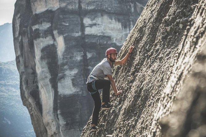 Meteora Rock Climbing Introduction – Optional Pick up Trikala Kalambaka Kastraki