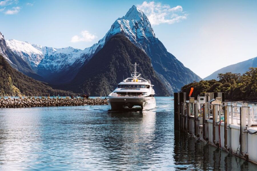 Milford Sound: Nature Cruise on Premium Glass-Roof Catamaran