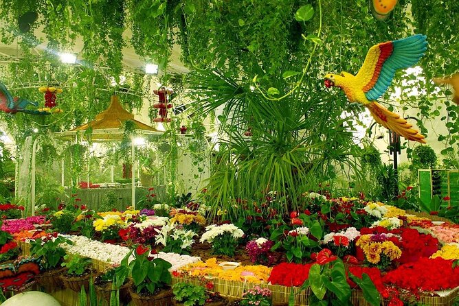 Miracle Garden Dubai Tickets With Transfers Option - Date and Traveler Selection