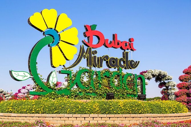 Miracle Garden Tickets and Pass With Pick up and Drop off