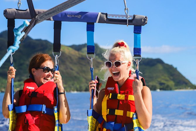 Moorea Parasailing Experience – Double Flight