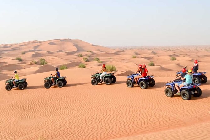 Morning Desert Safari With Camel Ride and Quad Bike - Overview and Activities