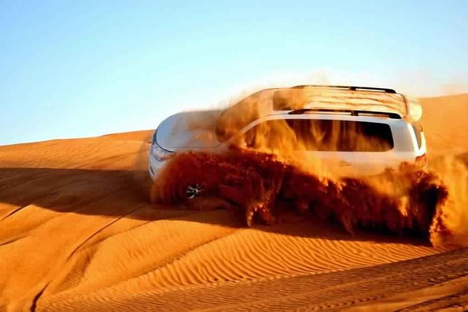Morning Dubai Desert Safari With Dune Bashing & Sandboarding & Camel Riding - Enjoy a Leisurely Camel Ride in the Desert