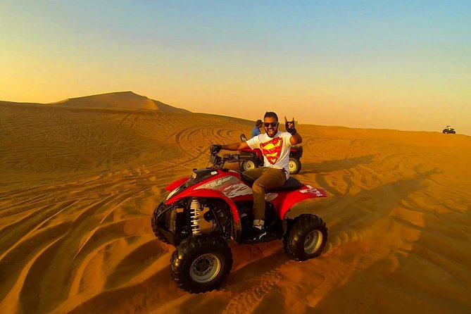 Morning Quad Bike Tour Dubai Private Basis - Tour Highlights