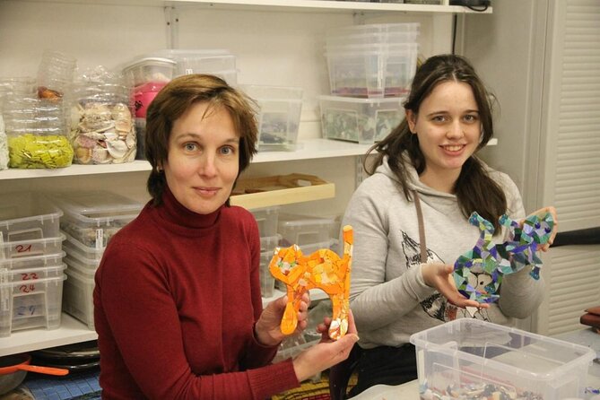 Mosaic Class for Children in Barcelona