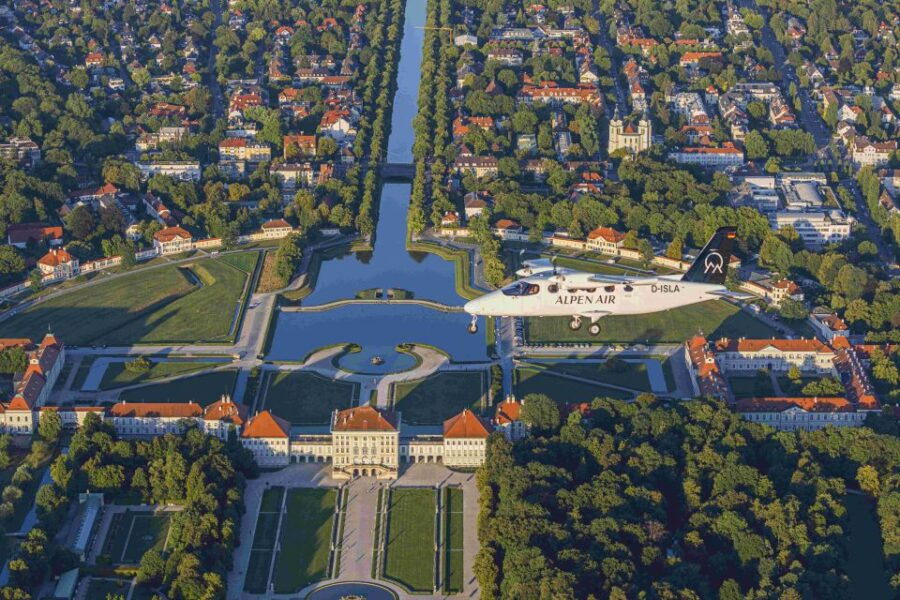 München: Rundflug München, Seen, Schlösser, Alpen Abaugsburg