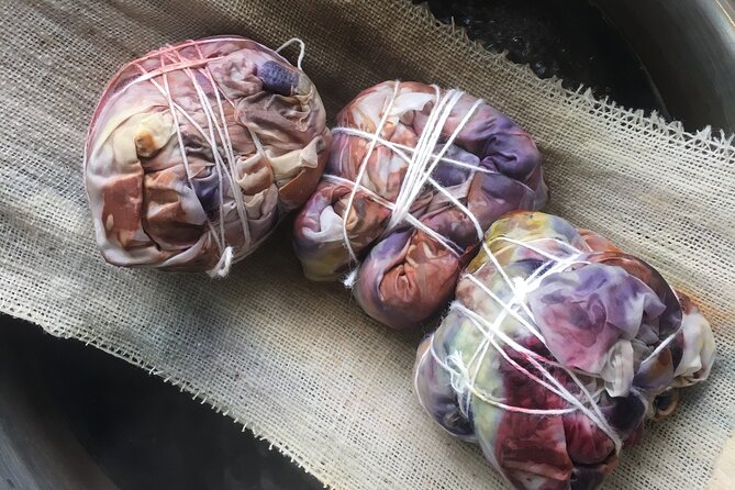 Natural Bundle Dyeing With Silk Scarf Workshop - Workshop Details