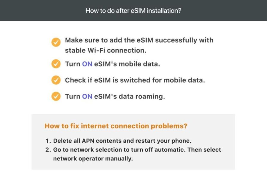 Netherlands/Europe: Esim Mobile Data Plan - Good To Know