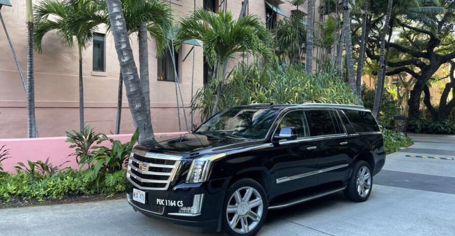 Oahu: Honolulu Airport Private by Escalade SUV - Good To Know