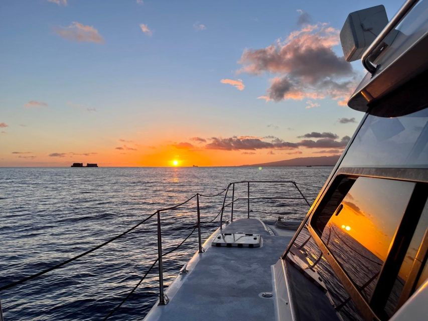 Oahu: Private Catamaran Sunset Cruise With a Guide - Good To Know