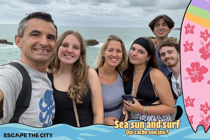 Outdoor Escape Game Biarritz – Beach Surfing and Spying