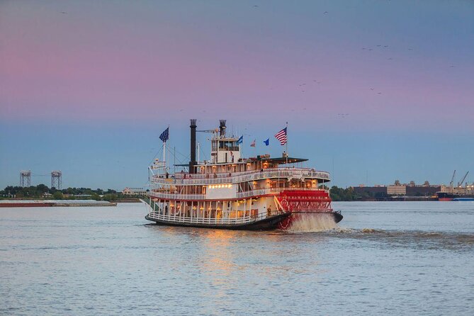 Paddlewheeler Creole Queen Historic Mississippi River Cruise