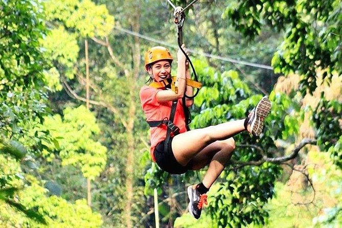 PATTAYA ZIP LINING ADVENTURE (Half Course)