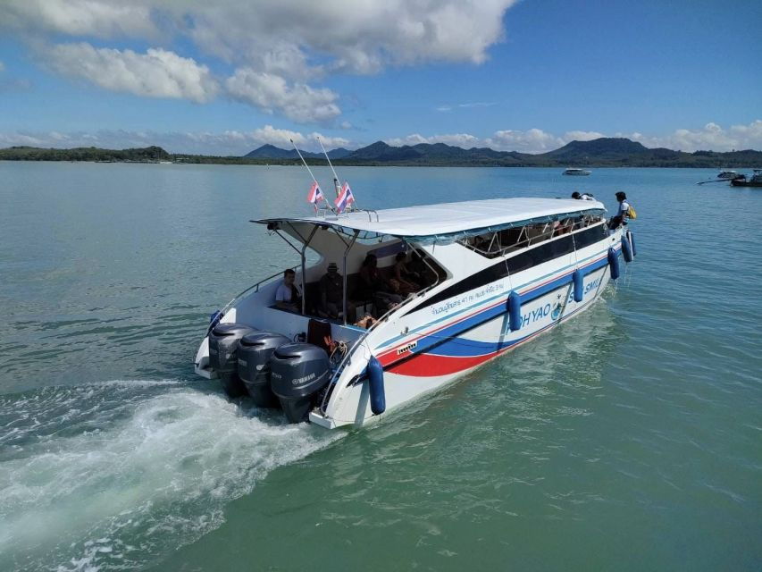 Phuket: Speedboat Transfer to Ao Nang or Railay via Ko Yao - Good To Know