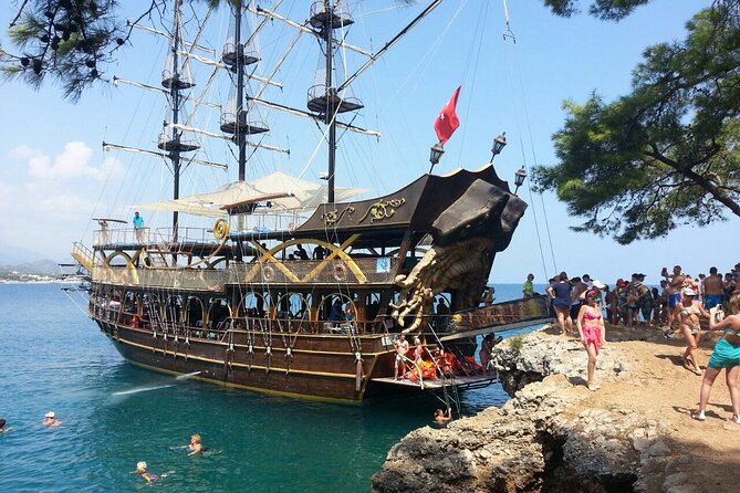 Pirate Boat Trip Around Kemer From Antalya With Lunch - Good To Know