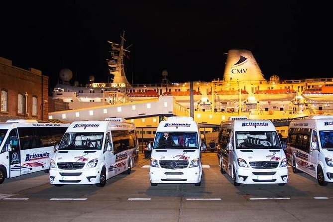 Pre or Post-Cruise; Dover Transfer From/To London Airports or Transport Hubs