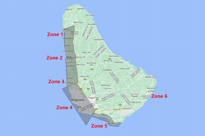 Private Airport Taxi in Barbados - Pricing and Booking Details